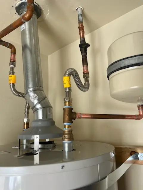 Water heater installation and plumbing repair in Tearing Run